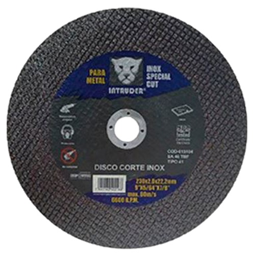 Imagen de DISCO INTRUDER CORTE INOX 9"X5/64"X7/8"