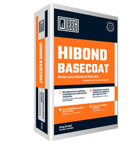 Imagen de BBG HIBOND BASE COAT MURO SECO  GRIS 20KG