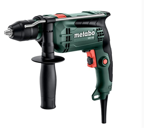 Imagen de METABO SBE 650 SET TALADRO DE PERCUSION 13MM (1/2") 650W