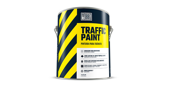 Imagen de BBG PINTURA PARA TRANSITO ACRILICA AMARILLA GALON
