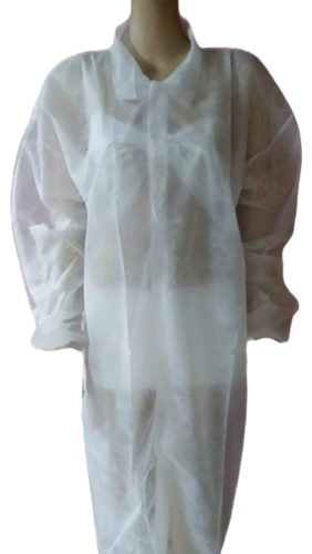 Imagen de BATA BLANCA DESECHABLE (PAQUETE 5 UNIDADES)