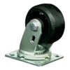Imagen de RUEDA GIRATORIA PLACA 4 X 2 HULE CAPACIDAD 300KG