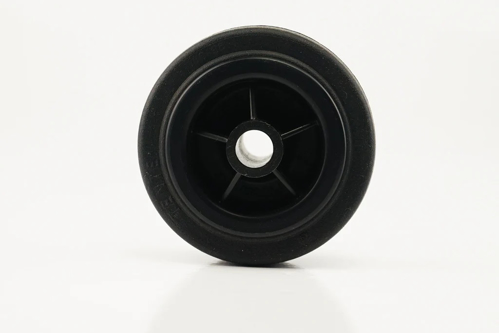Imagen de RUEDA SOLA 6" DE GOMA NEGRA CAPACIDAD 145KG