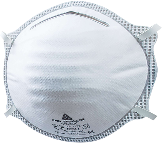 Imagen de MASCARILLA DESECHABLE DELTAPLUS N95 CAJA CON 20 UNIDADES