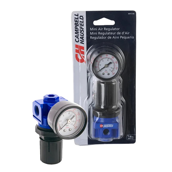 Imagen de REGULADOR CON MANOMETRO 1/4´´ CAMPBELL