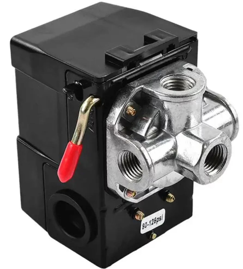 Imagen de AUTOMATICO PARA COMPRESOR DE TRES SALIDAS (PRESOSTATO)