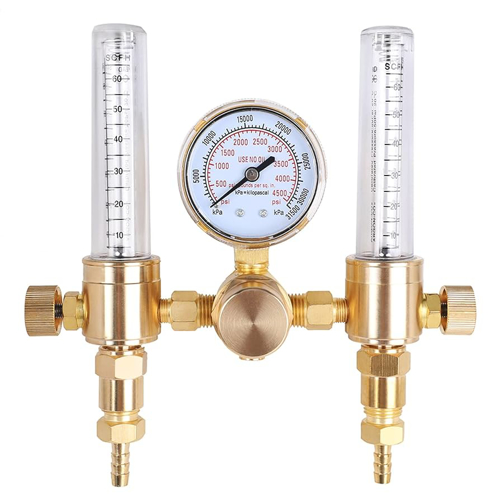 Imagen de FLUJOMETRO PARA ARGON DOBLE SALIDA