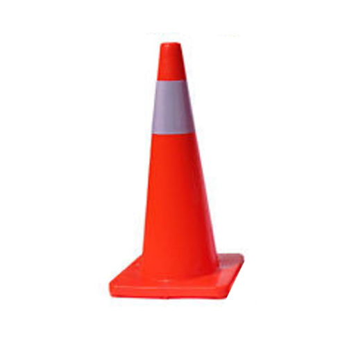 Imagen de CONO SEÑALAMIENTO 18" CON CINTA STEELPRO
