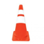 Imagen de CONO SEÑALAMIENTO PVC 28" DOBLE CINTA STEELPRO